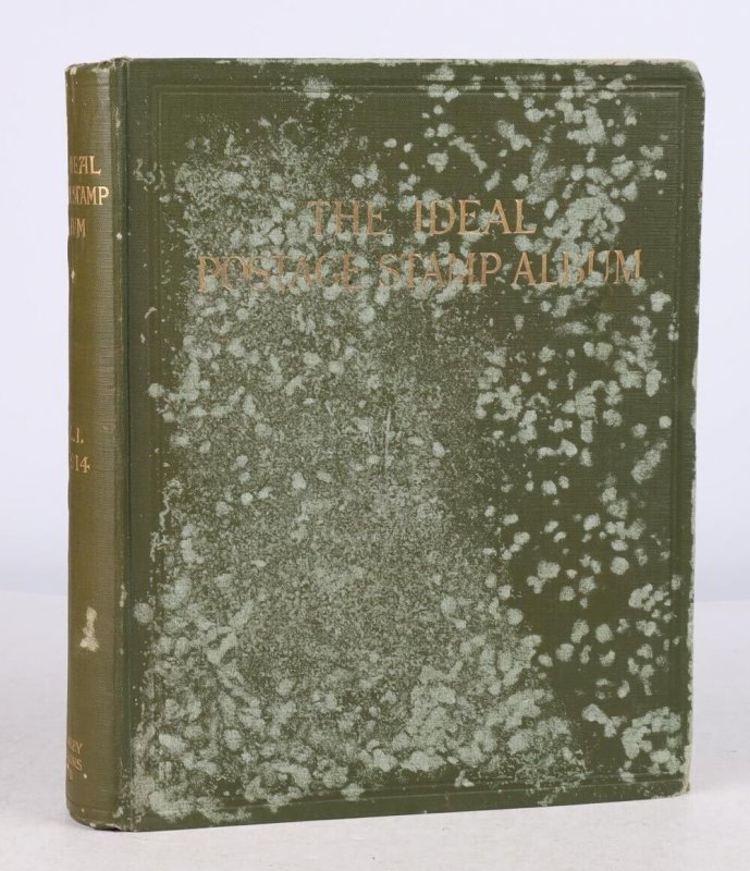 Ideal Stamp Albums 1840-1915 with Great Britain & Colonies & foreign countries.