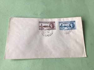 British Honduras vintage stamps cover Ref 53396