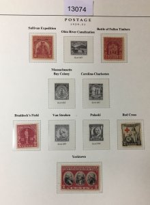 MOMEN: US STAMPS  1929-1931 MINT OG H COLLECTION LOT #13074