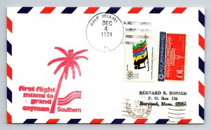 1974 Miami - First Flight - Miami to Grand Cayman - Southern - F9054