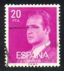 Spain #1986 King Juan Carlos I, used (0.25)