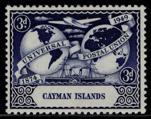 CAYMAN ISLANDS GVI SG132, 3d deep blue, M MINT.