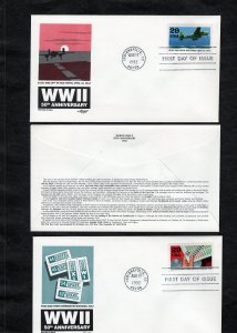 2697a-j WWII, FDC set/10 Artmaster