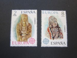 Spain 1974 Sc 1804-05 set MNH