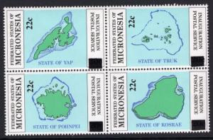 Micronesia 51a Maps MNH VF