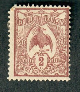 New Caledonia #89 Mint Hinged single