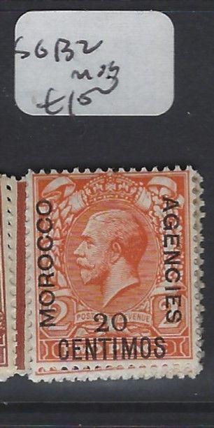 MOROCCO AGENCIES   (P1305B) KGV  20C   SG 132   MOG