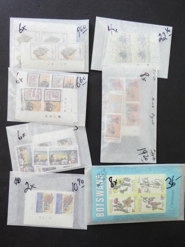 EDW1949SELL : BOTSWANA Beautiful all VFMNH collection of ALL CPLT sets Cat $1072