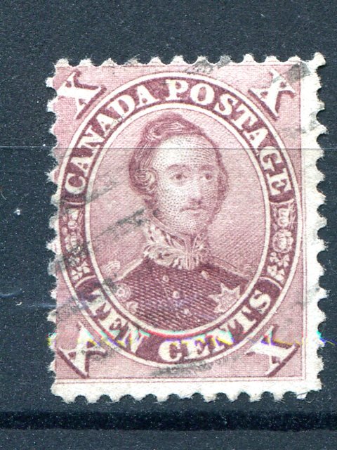 Canada  #17  Used F-VF .- Lakeshore Philatelics