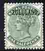 Zululand 1888-93 Overprint on Natal 1/2d green mounted mi...