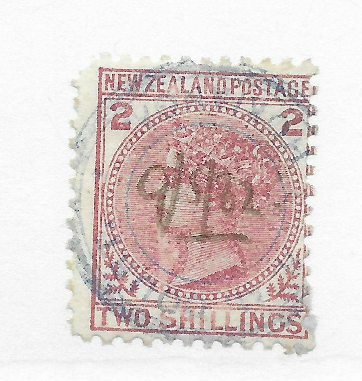 New Zealand #59 New Cancel - Used - Stamp CAT VALUE $450.00++