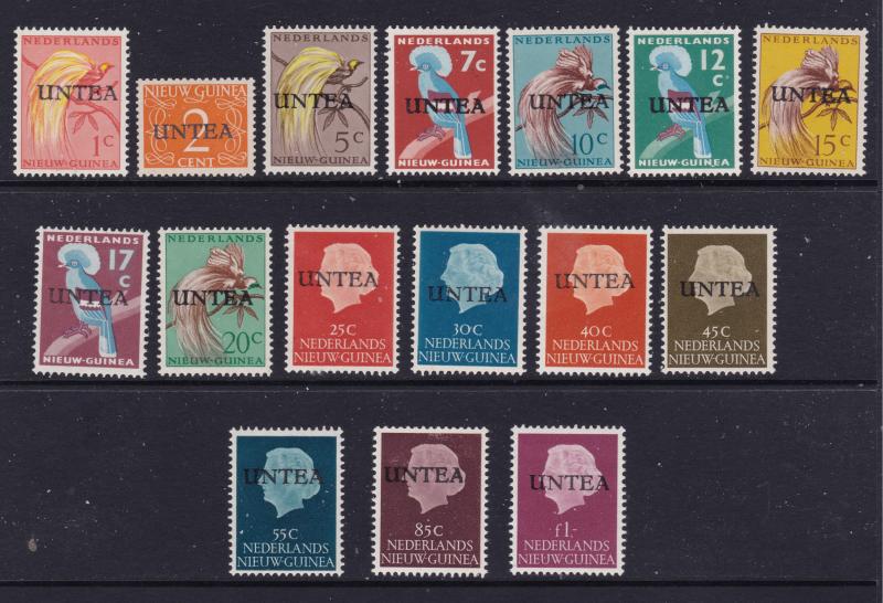 Netherlands New Guinea with UNTEA ovpt small mint lot
