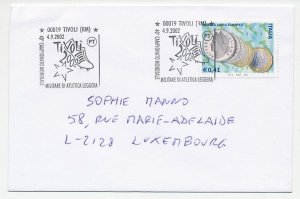 Cover / Postmark Italy 2002 Championship Military Athletics - Sports shoe - spik