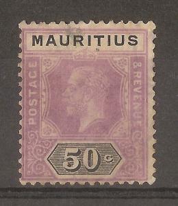 Mauritius 1920 50c SG200