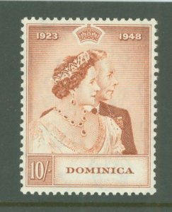 Dominica #115 Unused Single
