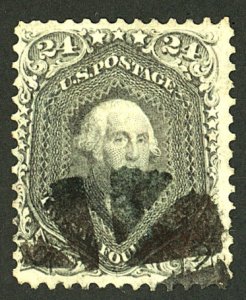 U.S. #78b USED WITH WEISS CERT