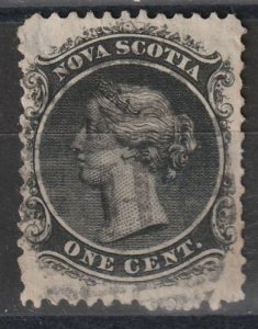 Nova Scotia SC#8 Used with small top thin  (~1703)