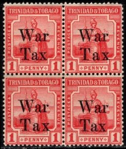 1919 Trinidad & Tobago Scott #- MR 13 1 Penny King George V War Stamp Overprint