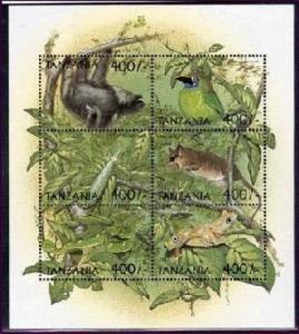 Tanzania 2000 - Mother Nature Collector's Stamp Sheetlet - MNH