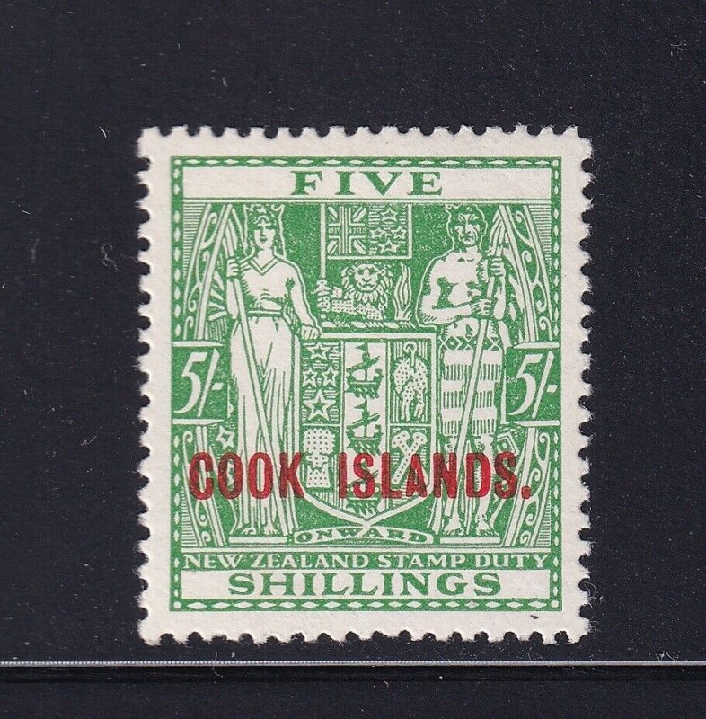 Cook Islands Scott # 104 XF OG lightly hinged nice color scv $ 53 ! see pic !