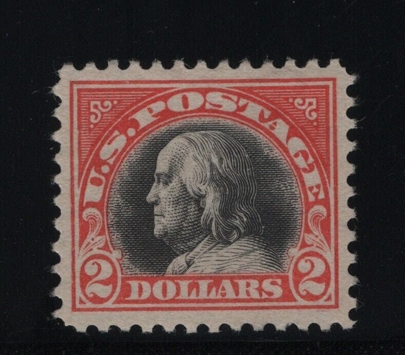 523 Choice XF Crowe cert graded  OG 90 previously hinged nice color ! see pic !