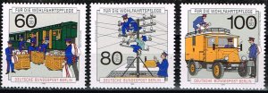 Germany 1990, Sc.#9NB283_5 MNH History of postal services and telecommunications