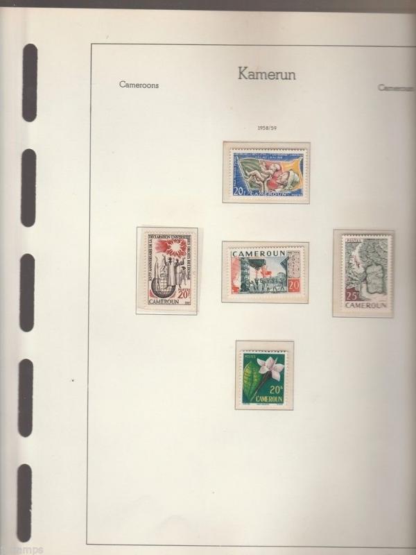 Ivory Coast  Collection 1959-1965 VF MNH $ 180.00 value on Album Pages