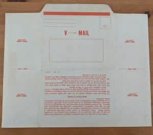 US 3 Different V-MAIL WWII Mint Letter Sheet Permit # 28, 16-28143-1,16-28143-4