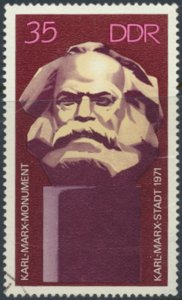 German Democratic Republic  SC# 1327  Used  Marx    see details & scans