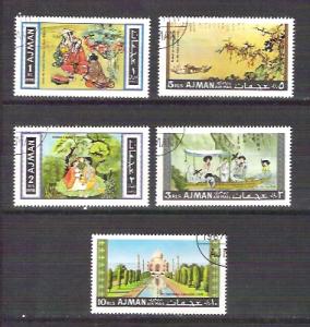 Ajman 1967 Paintings, used     E.024