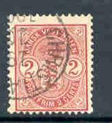 Danish West Indies Sc29 1903 2 c carmine stamp