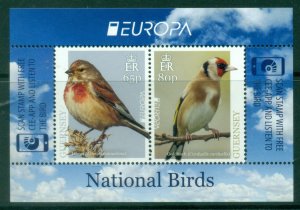 Guernsey 2019 Europa Birds MS 2v MUH