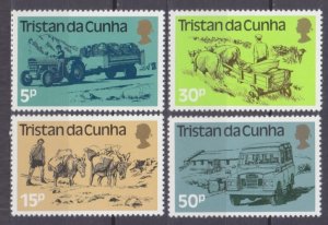  1983 Tristan da Cunha 341-344 Cars