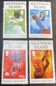 ASCENSION ISLAND # 707-710-MINT NEVER/HINGED--COMPLETE SET---1998