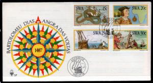 South West Africa 499-502 U/A FDC