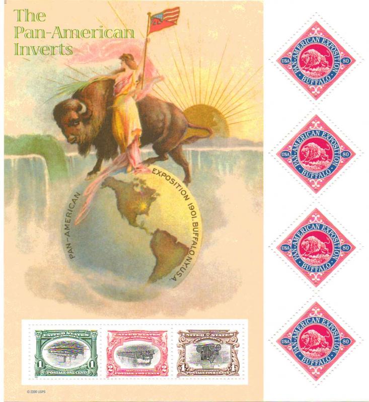 US 3505 - Pan-American Expo Unused