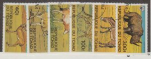 Chad Scott #367-372 Stamp - Used Set