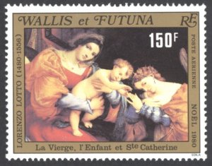 Wallis & Futuna Islands Sc# C105 MNH 1980 Christmas