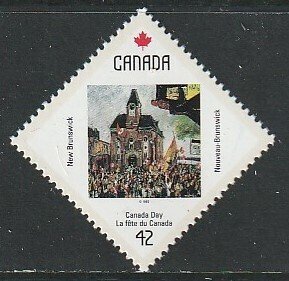 1992 Canada - Sc 1423 - MNH VF - 1 single - Canada Day - New Brunswick