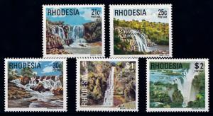 [66233] Zimbabwe Rhodesia 1978 Flora Plants Trees Waterfalls From Set MNH