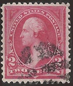 # 250 CARMINE USED GEORGE WASHINGTON SCV-3.00