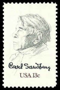 PCBstamps   US #1731 13c Carl Sandburg, Poet, 1978, MNH, (3)