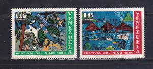 Venezuela 954-955 Set MH Childerns Day