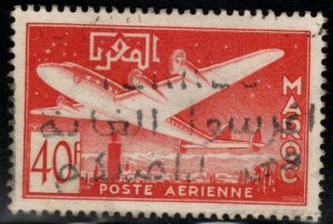 French Morocco Scott C43 Used Airmail stamp