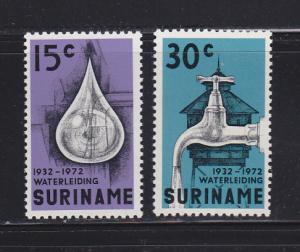Surinam 395-796 Set MNH Water