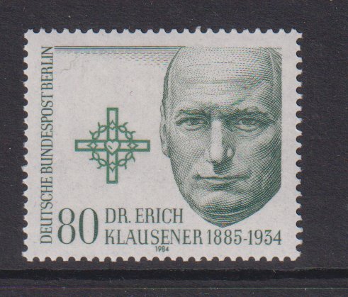 Germany  Berlin   #9N494   MNH  1984  Klausener  Chairman Catholic Action