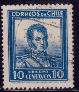 Chile 1932, O'Higgins, 10c, sc#182, used