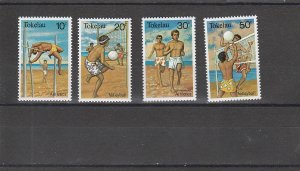 Tokelau Islands  Scott#  77-80  MNH  (1981 Sports)