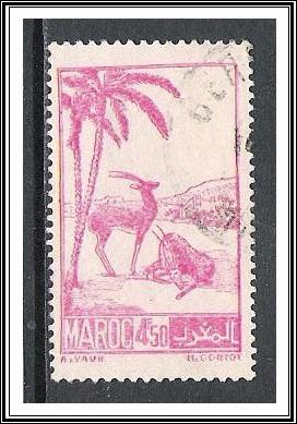 French Morocco #212 Oryxes Used