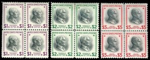 U.S. 1938 PRES. ISSUE 832-34  Mint (ID # 74325)